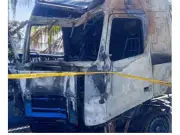 Lori bukti nahas maut terbakar di Ibu Pejabat Polis Kuala Pilah