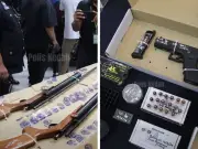 Polis Baling rampas senjata api, 180 butir peluru di rumah mekanik