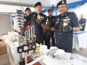 Polis Johor tumpas makmal dadah, rampas kartrij vape bernilai RM16.4 juta