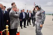 Sultan Ibrahim saksikan demonstrasi jet pejuang Su-57E di Moscow