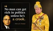 Sultan Selangor kongsi kata-kata tajam tentang rasuah politik