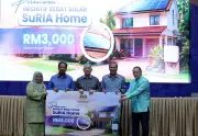 SuRIA Home: Rebate RM3,000 untuk galak pemasangan solar bumbung kediaman