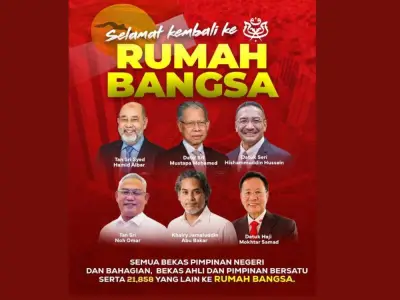 21,858 ahli baru dan kembali sertai Umno sejak April