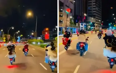 4 remaja bawah umur antara 6 ditahan aksi wheelie di KL
