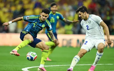 Diaz bersinar, Colombia atasi Uzbekistan 3-1