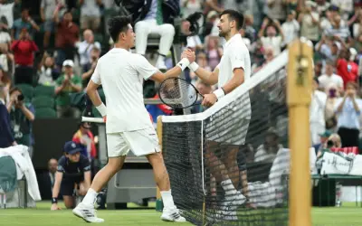 Djokovic atasi Wu Yibing untuk mara ke pusingan kedua Wimbledon