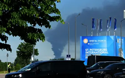 Drone Ukraine Serang St. Petersburg Ketika Forum Ekonomi Dibuka
