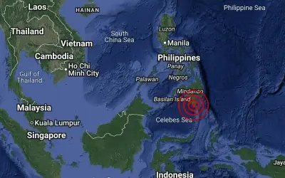 Gegaran Gempa Bumi 7.9 Skala Richter Terasa di Sabah