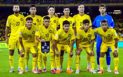 Harimau Malaya naik dua anak tangga ke tangga ke-136 ranking FIFA