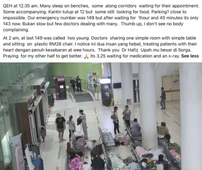 Jabatan Kesihatan Sabah respons sesak di Hospital Queen Elizabeth