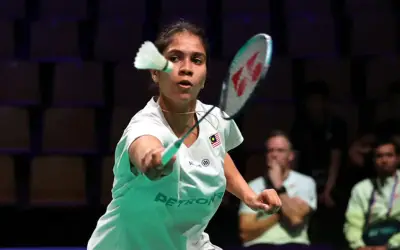 Letshanaa kejutkan pemain Denmark, mara ke pusingan 16 Indonesia Terbuka
