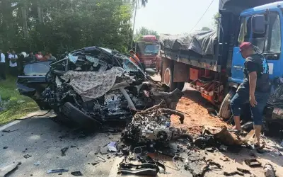 Mahkamah tolak reman pemandu lori nahas maut 6 sekeluarga