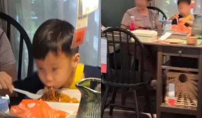 Netizen kecam nenek biarkan cucu makan di ruang pamer Ikea