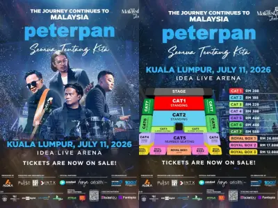 Peterpan kembali: Ahli asas reunian konsert satu malam di KL 11 Julai