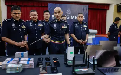 Polis Selangor lumpuhkan 4 sindiket scam dalam talian, tangkap 41 warga asing