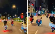 4 remaja bawah umur antara 6 ditahan aksi wheelie di KL