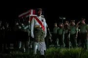 Koperal Norazmi dikebumikan dengan penghormatan penuh tentera di Merbok