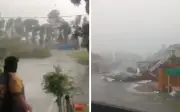 Lebih 200 Rumah Rosak Dalam Ribut Kencang di Ipoh