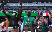 Peminat Senegal di AS ganti penyokong yang terkandas di rumah