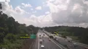 Polis Trafik Singapura Pasang Kamera Kelajuan Baharu di BKE