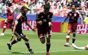 Qatar raih mata pertama Piala Dunia dengan gol lewat