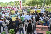 Ribuan Orang Asli tunjuk perasaan di Putrajaya, desak kerajaan hentikan perobohan