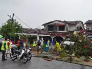 Ribut di Bercham rosakkan 248 rumah, tiada kematian dilaporkan
