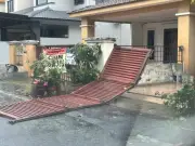 Ribut di Ipoh rosakkan lebih 200 rumah di Anjung Bercham