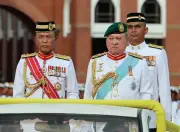 Sultan Ibrahim Berkenan Hadiri Istiadat Kawalan Kehormatan di Dataran Pahlawan