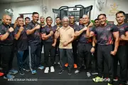 Sultan Pahang rasmi gimnasium bomba di Balai Indera Mahkota