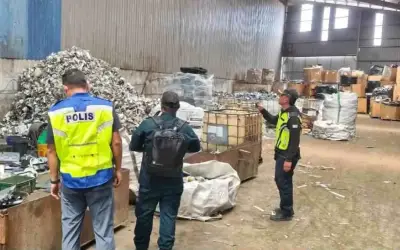15 ditahan, e-sisa bernilai lebih RM2 juta dirampas di Kuala Langat