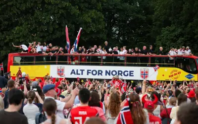90,000 orang sambut kepulangan Norway selepas Piala Dunia