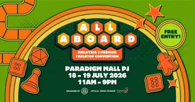 All Aboard 2026: Pameran Permainan Meja Terbesar Malaysia Kembali Secara Percuma