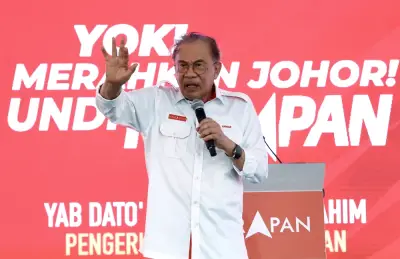 Anwar arah peserta PRN Johor hentikan guna isu Najib sebagai modal politik