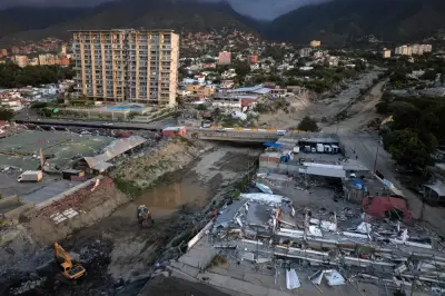 Bangunan Tiga Tingkat Di Venezuela Tahan Gempa, Bangunan Mewah Roboh