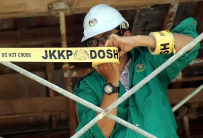 DOSH Pulau Pinang keluarkan notis larangan kerja tapak bina maut