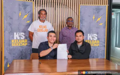 FMT dan Keluar Sekejap Jalin Kerjasama Media Bersejarah