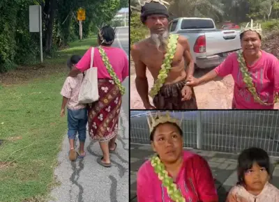 Ibu dan anak berjalan kaki dari Pahang sampaikan nasib Orang Asli ke PM