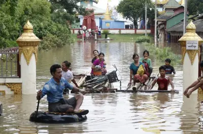 Myanmar dilanda banjir maut, tiga terbunuh di Rakhine dan Chin
