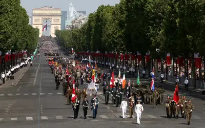 Perancis Pamer Kekuatan Tentera, Perpaduan dengan Sekutu dalam Perarakan Hari Bastille