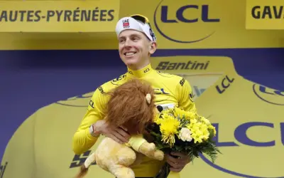 Pogacar rampas semula jersi kuning Tour de France dengan kemenangan peringkat keenam