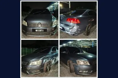 Polis Rembau guna unit K9 buru pemandu melawan arus