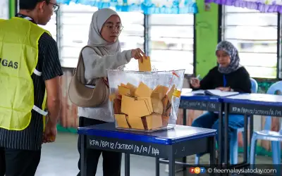 PRN Johor: Peratusan keluar mengundi 56.77% lepasi rekod 2022