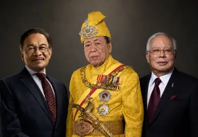 Sultan Selangor puji Najib, Anwar, kecam Lim Guan Eng projek LRT3