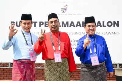 Tiga kerusi DUN Jelebu saingan tiga penjuru, bekas rakan sekolah antara lawan