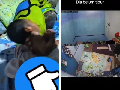 Tri Rama Dandi: Bapa Tunggal Jaga Anak 1 Tahun Guna CCTV Ketika Bekerja Ojol