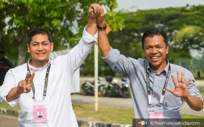 'Tuang sikit undi supaya saya menang', seloroh calon PH kepada PN di Bukit Naning