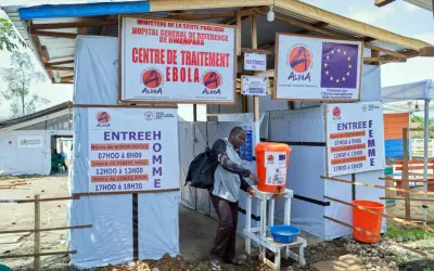 Wabak Ebola di Congo: 600 maut, 1,759 kes disahkan