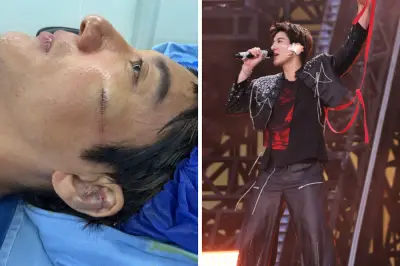 Wang Leehom jatuh pentas, teruskan konsert selepas 39 jahitan