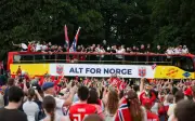 90,000 orang sambut kepulangan Norway selepas Piala Dunia